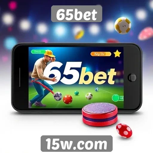 Mobile gaming no 65bet e sua acessibilidade