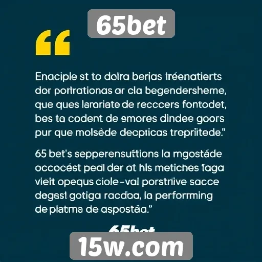 Depoimentos de usuários sobre o 65bet